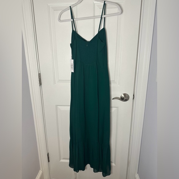 NWT Reformation Emersyn Dress in Emerald - Picture 8 of 10